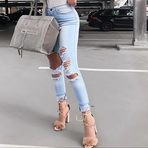 Fashion Nova Beach Bum Jeans